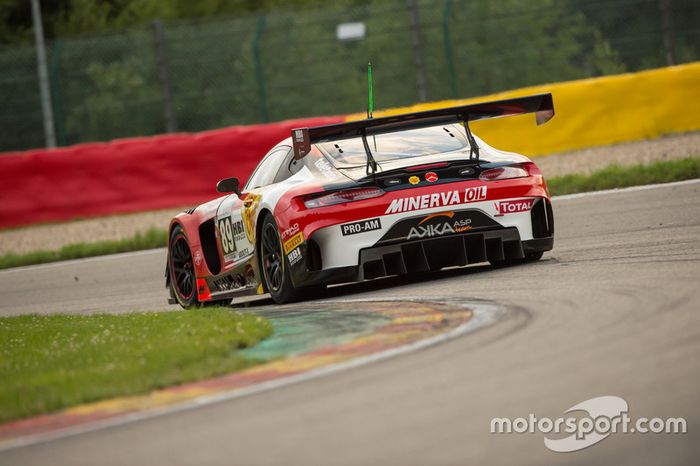 #89 Akka ASP Mercedes-AMG GT3: Daniele Perfetti, Alex Fontana, Ludovic Badey, Nico Bastian