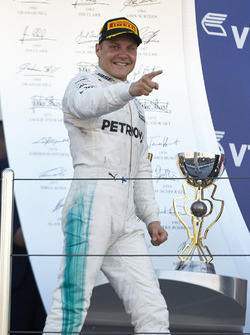 Переможець Валттері Боттас, Mercedes AMG F1