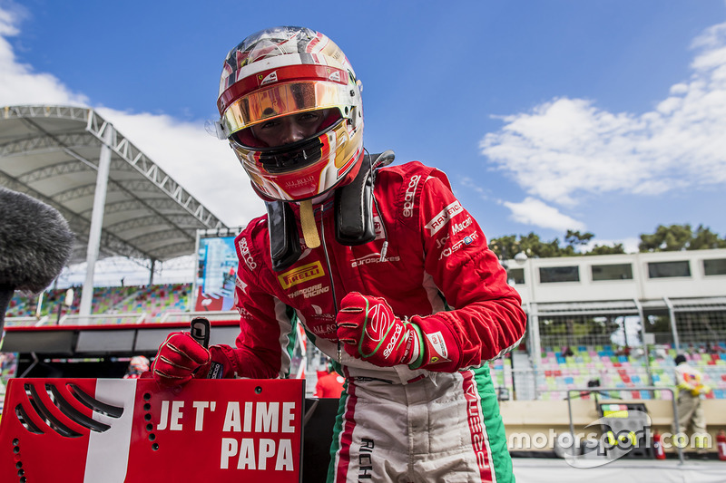 Ganador de la pole Charles Leclerc, PREMA Powerteam