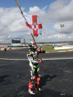 Race winner and 2017 champion Jonathan Rea, Kawasaki Racing