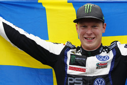 Le vainqueur Johan Kristoffersson, PSRX Volkswagen Sweden, VW Polo GTi