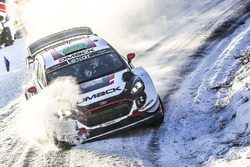 Элфин Эванс и Дэниэл Бэрритт, Ford Fiesta WRC, M-Sport