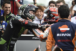 1. Marc Marquez, Repsol Honda Team, 2. Jonas Folger, Monster Yamaha Tech 3