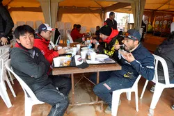Ambiente en el bivouac
