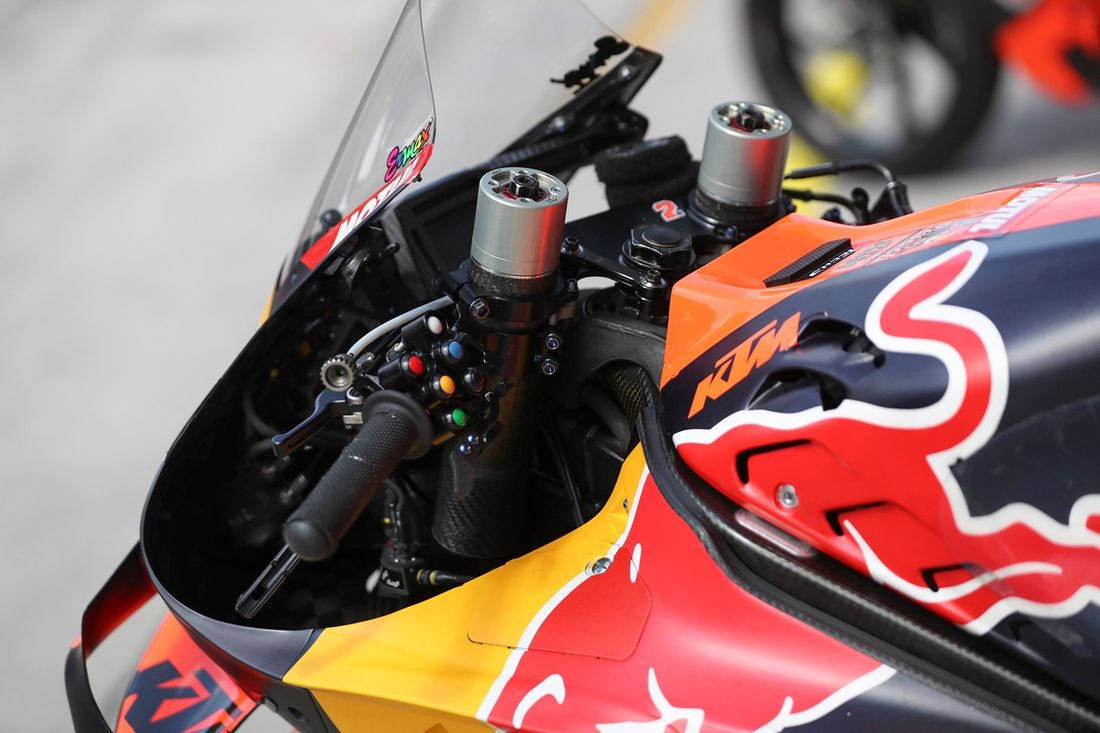 Red Bull KTM Factory Racing bike detail