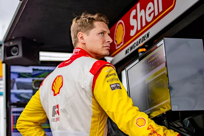  Scott McLaughlin, Chevrolet del equipo Penske