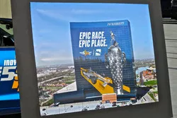 Borg Warner Trophy graphic unveiling