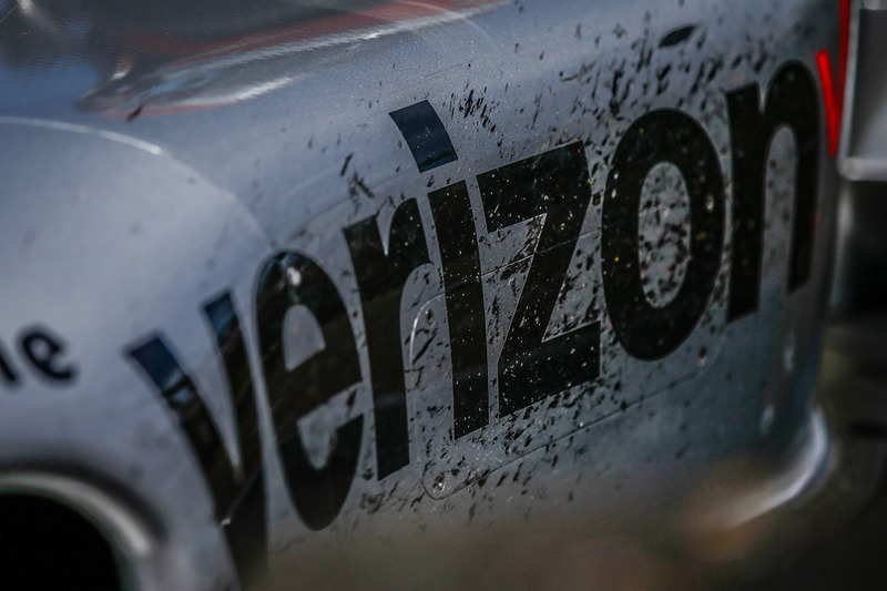 9. Detalle del Team Penske Chevrolet del ganador de la carrera Will Power