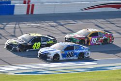 Jimmie Johnson, Hendrick Motorsports, Chevrolet Camaro Lowe's for Pros, Alex Bowman, Hendrick Motorsports, Chevrolet Camaro Nationwide, Kyle Busch, Joe Gibbs Racing, Toyota Camry M&M's Flavor Vote