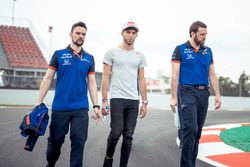 Pierre Gasly, Scuderia Toro Rosso walks the track