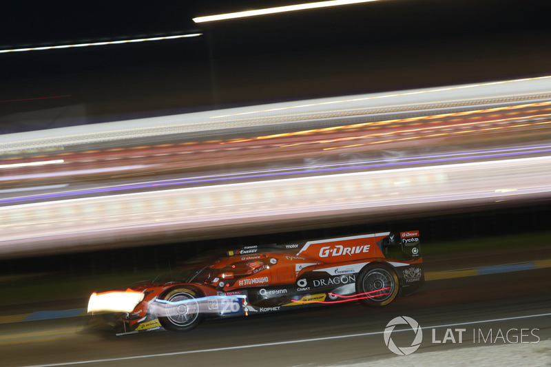 #26 G-Drive Racing Oreca 07 Gibson: Roman Rusinov, Andrea Pizzitola, Jean-Eric Vergne