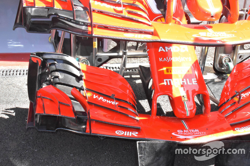 Переднее антикрыло Ferrari SF71H