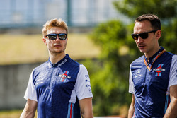 Sergey Sirotkin, Williams walks the track Zak Mauger