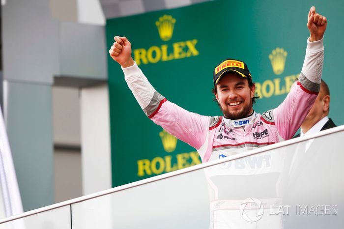 Sergio Pérez, Force India (8 podios)