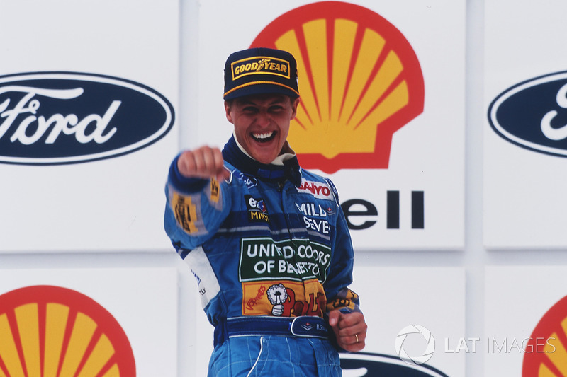 Ganador del GP de Brasil 1994: Michael Schumacher, Benetton