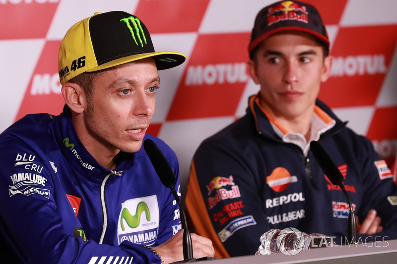 Valentino Rossi, Yamaha Factory Racing, Marc Marquez, Repsol Honda Team