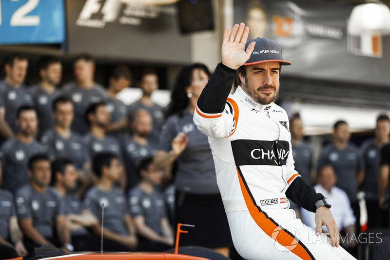 Fernando Alonso, en la foto del equipo McLaren