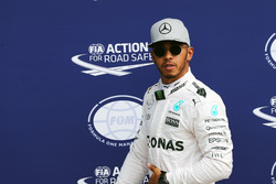 Lewis Hamilton, Mercedes AMG F1 in parc ferme