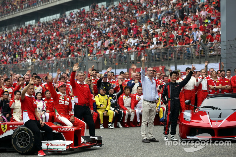 the Ferrari Drivers