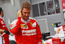 Tweede plaats Sebastian Vettel, Ferrari