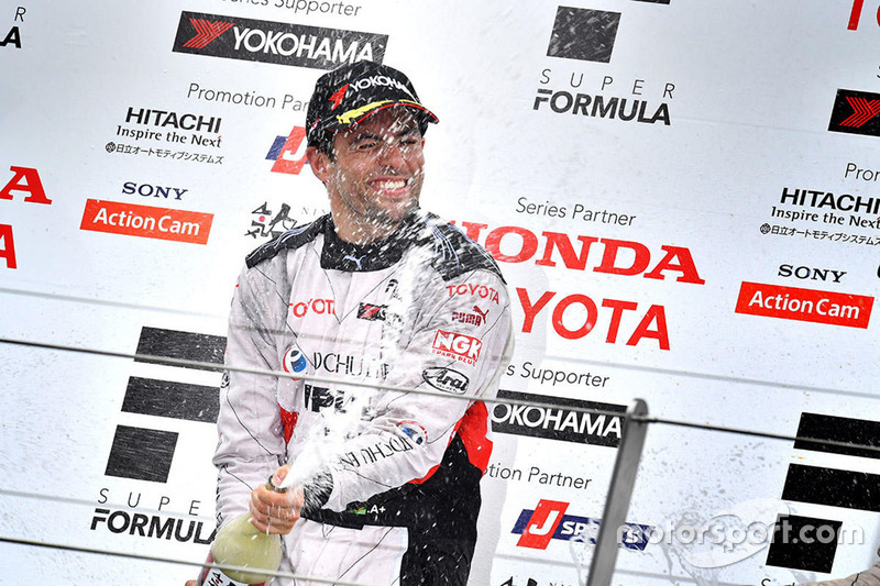 Podium: winner Joao Paulo de Oliveira, Team Impul