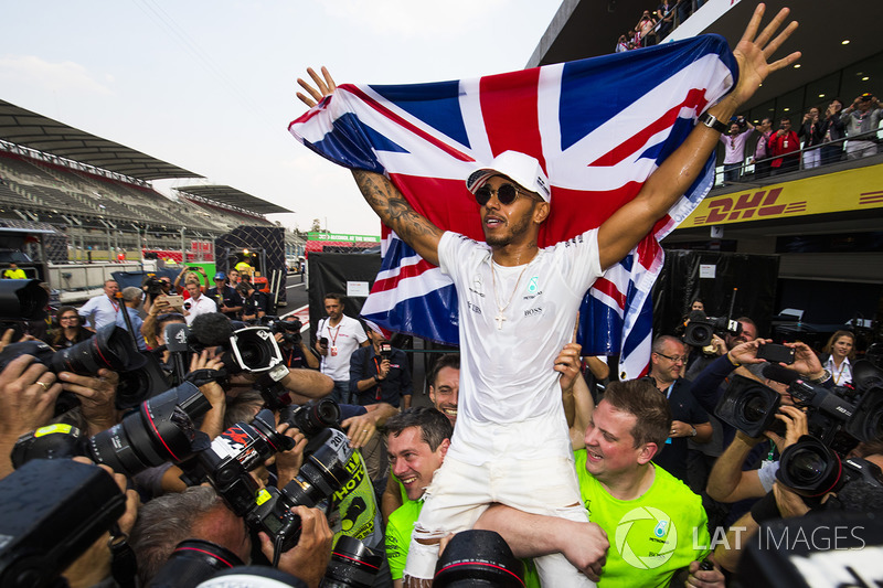 Campeón del mundo 2017 Lewis Hamilton, Mercedes AMG F1