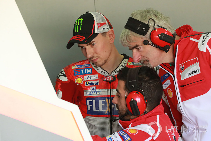 Jorge Lorenzo, Ducati Team, Gigi Dall'Igna, Ducati Team Gerente General