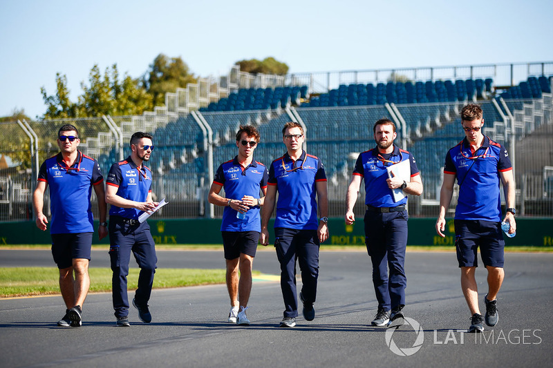 Giro di pista per Pierre Gasly, Scuderia Toro Rosso