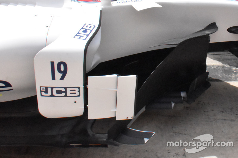 Williams FW40: Luftleitbleche