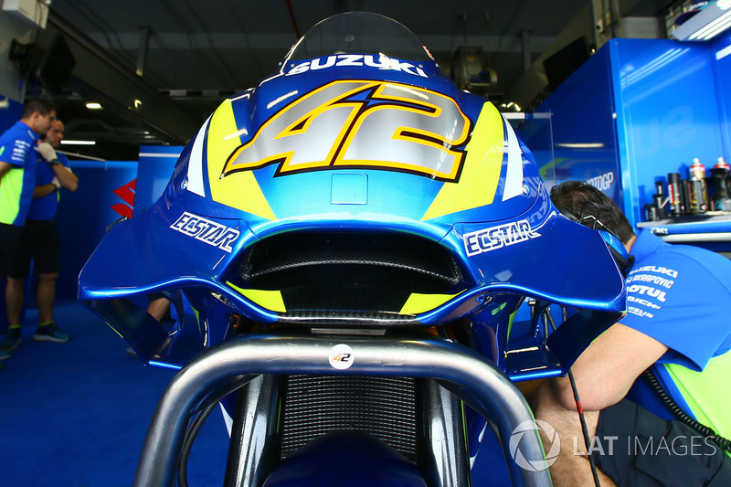 Новий обтічник Team Suzuki MotoGP