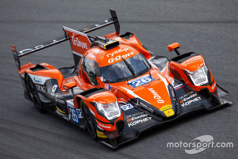 #26 G-Drive Racing Oreca 07 - Gibson: Roman Rusinov, Andrea Pizzitola, Jean Eric Vergne