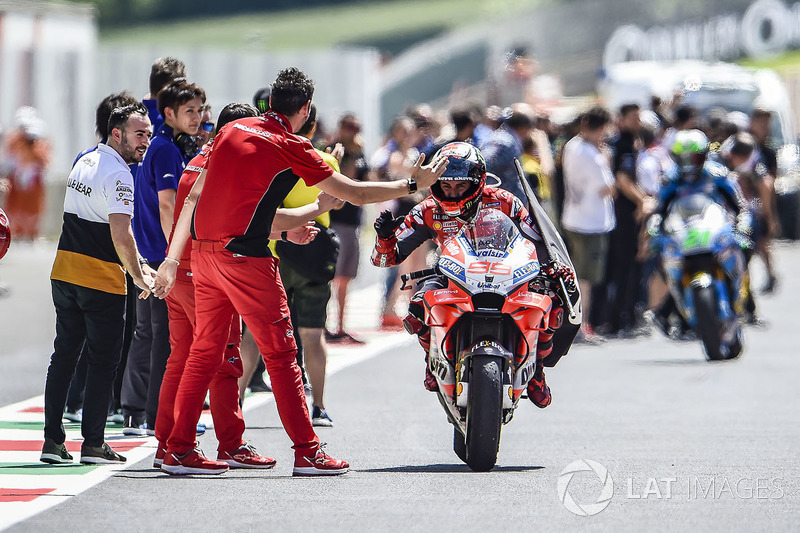 Race winner Jorge Lorenzo, Ducati Team