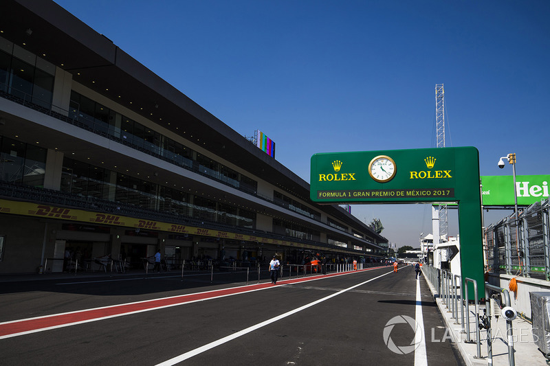 Detalle del circuito del Autódromo Hermanos Rodríguez