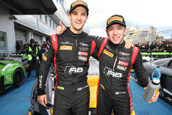 Race winners and champions #17 Belgian Audi Club Team WRT Audi R8 LMS: Stuart Leonard, Robin Frijns