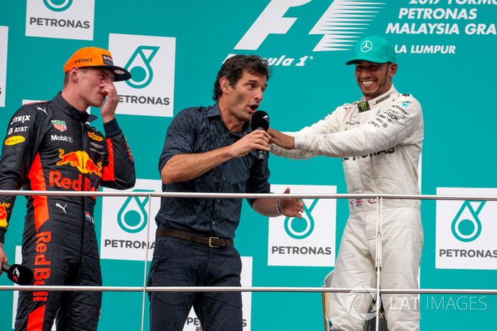 Max Verstappen, Red Bull Racing, Mark Webber, Lewis Hamilton, Mercedes AMG F1