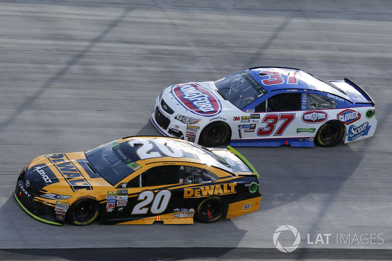 Matt Kenseth Joe Gibbs Racing Toyota Chris Buescher Jtg Daugherty Matt Kenseth Joe Gibbs Racing Toyota Chris Buescher Jtg Daugherty Chevrolet