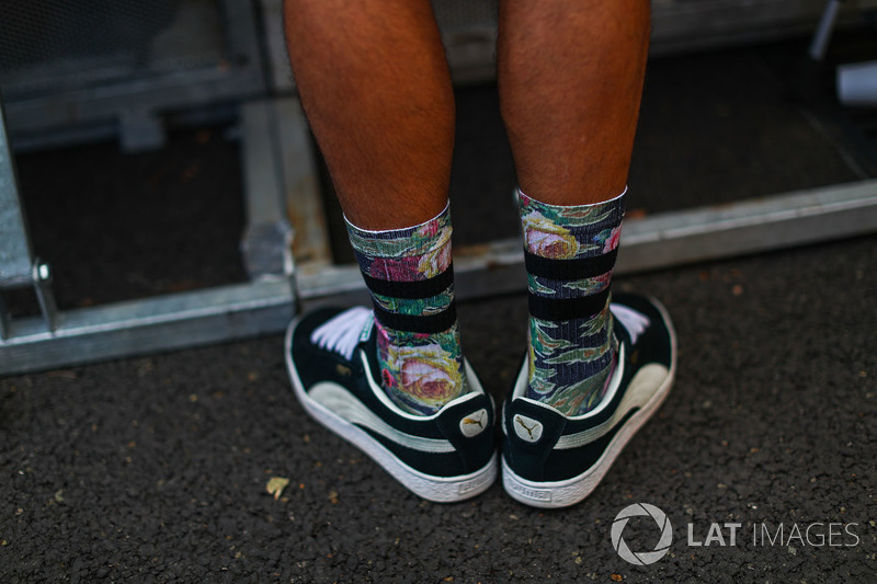 Socken von Lewis Hamilton, Mercedes AMG F1