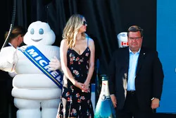 Denis Coderre, Mayor of Montreal, Kate Upton