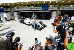 Felipe Massa, with his Williams FW38, mit Sonderdesign