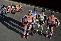 Marc Márquez, Repsol Honda Team, Jack Miller, Estrella Galicia 0,0 Marc VDS, Cal Crutchlow, Team LCR