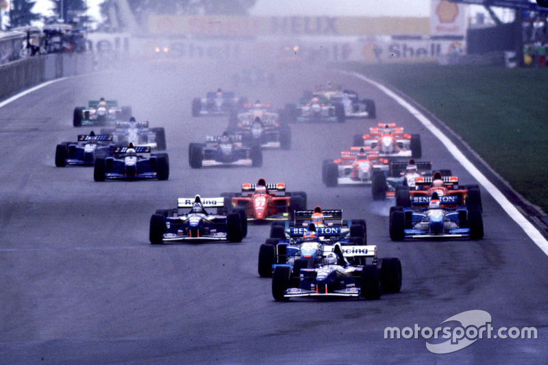 Start: David Coulthard, Williams leads