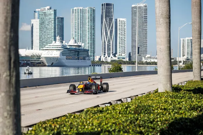 El Red Bull Racing RB7 en Florida