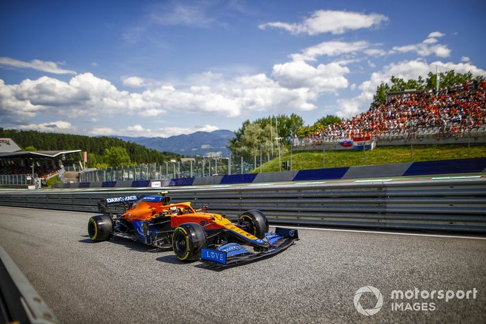 Lando Norris, McLaren MCL35M