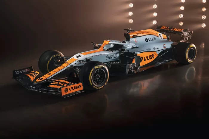 De kleurstelling van McLaren voor de Grand Prix van Monaco: