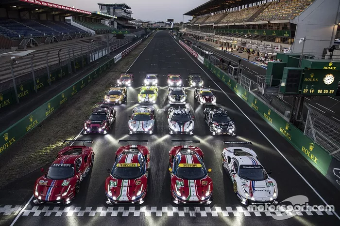 Los automóviles Ferrari 