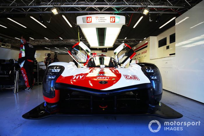 #8 Toyota Gazoo Racing Toyota GR010 - Hybrid: Sebastien Buemi, Kazuki Nakajima, Brendon Hartley