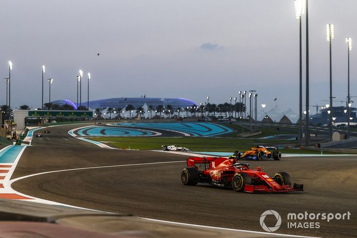 Charles Leclerc, Ferrari SF1000, Carlos Sainz Jr., McLaren MCL35