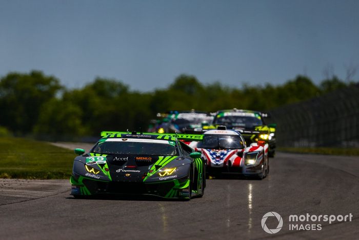 #39 CarBahn with Peregrine Racing Lamborghini Huracan GT3: Robert Megennis, Jeff Westphal