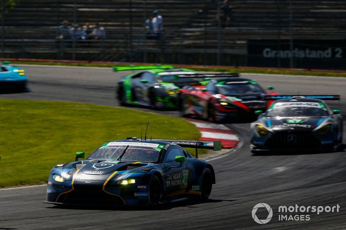 #27 Heart of Racing Team Aston Martin Vantage GT3: Roman De Angelis, Maxime Martin