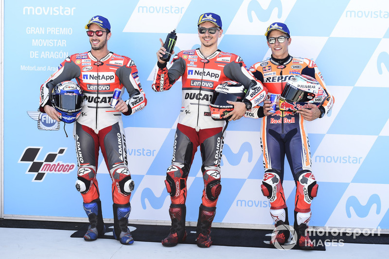 Jorge Lorenzo, pole en el Gran Premio de Aragón